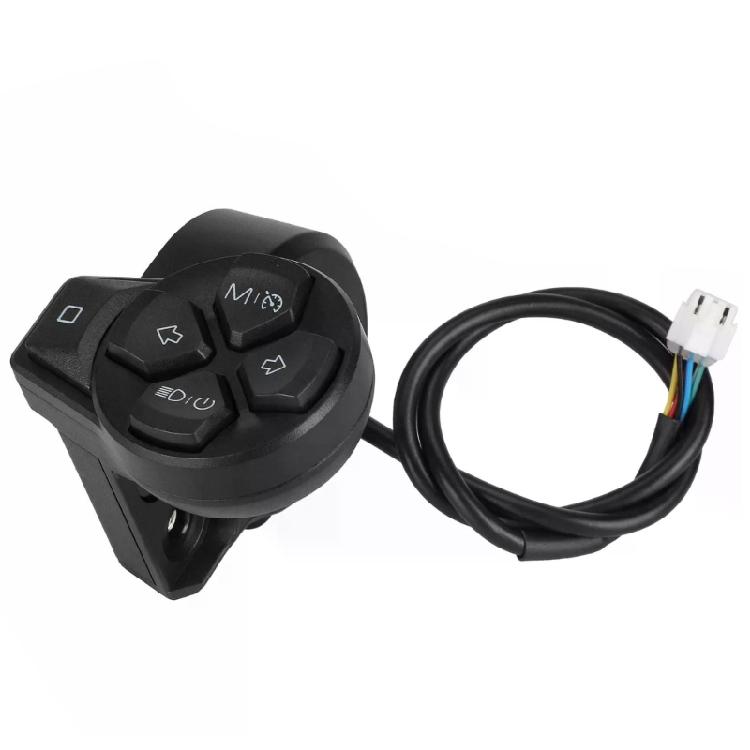 

Waterproof Headlight Button Switches Electric Scooter Turn Signal Switches Replacement Headlight Switches for ZT3/G3/F3 1
