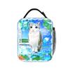 Frutiger Aero Lunch Bag Cat Owl Meme School Lunch Box For Women Thermal Lunch Bags Waterproof Portable Insulated Cooler Bag