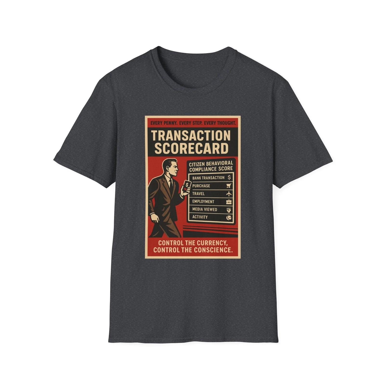Transaction Scorecard Shirt, Patriot Against Globalism Shirts, Patriotic Tee S