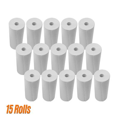 Rotoli di carta termica Rotoli di registratore di cassa in carta per stampante da 80 * 30 mm per carta per ricevute POS del supermercato