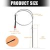  Additional SUS304 Barbecue Temperature Transducer Consistent Pellet Smokers Includes Mounting Hardware