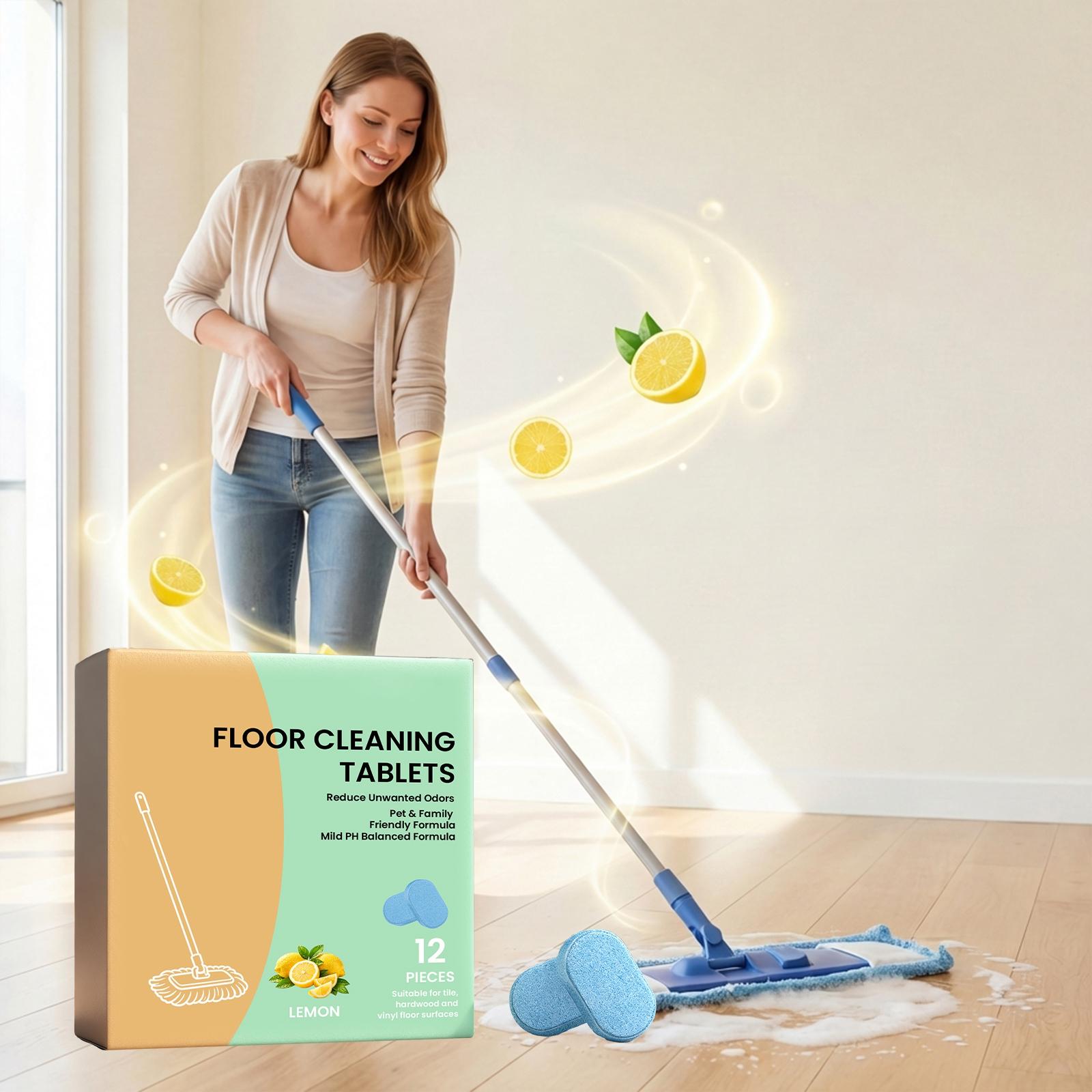 

Floor Cleaning Tablets Leave No After Cleaning. Deodorize And Refresh The Floor, Reducing Unpleasant Odors. One Size зелёный
