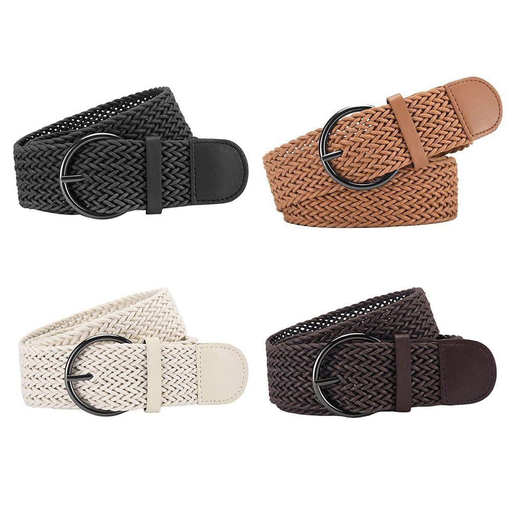 Goth Retro Wax Rope Braided Belt Wide Waist Band Fashion Waistband  Jeans Dress Skirts Accessories