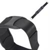 Reinforced Bar Hanging Straps with Oval Pad and Hooks for Sandbag Swing Fitness Training