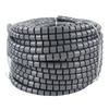 Spiral Cable Wrap PE Cord Sheath Flexible Wire Winding Tube Sleave Protector for Appliances 22mm   0.87in DIA 50m