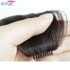 Natural Invisible False Middle-part Bangs Hair Extensions Clip In the Front Side Bangs Synthetic Fake Fringe Hairpiece