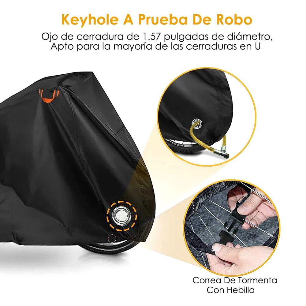 Outdoor Waterproof Anti-UV Heavy Duty for 1/2Bikes Mountain Bike Cover Bicycle Cover