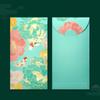 6PCS Cartoon Pattern Red Envelope Bag Multicolor Lucky Pocket Creatives Red Packet  Company Bonus