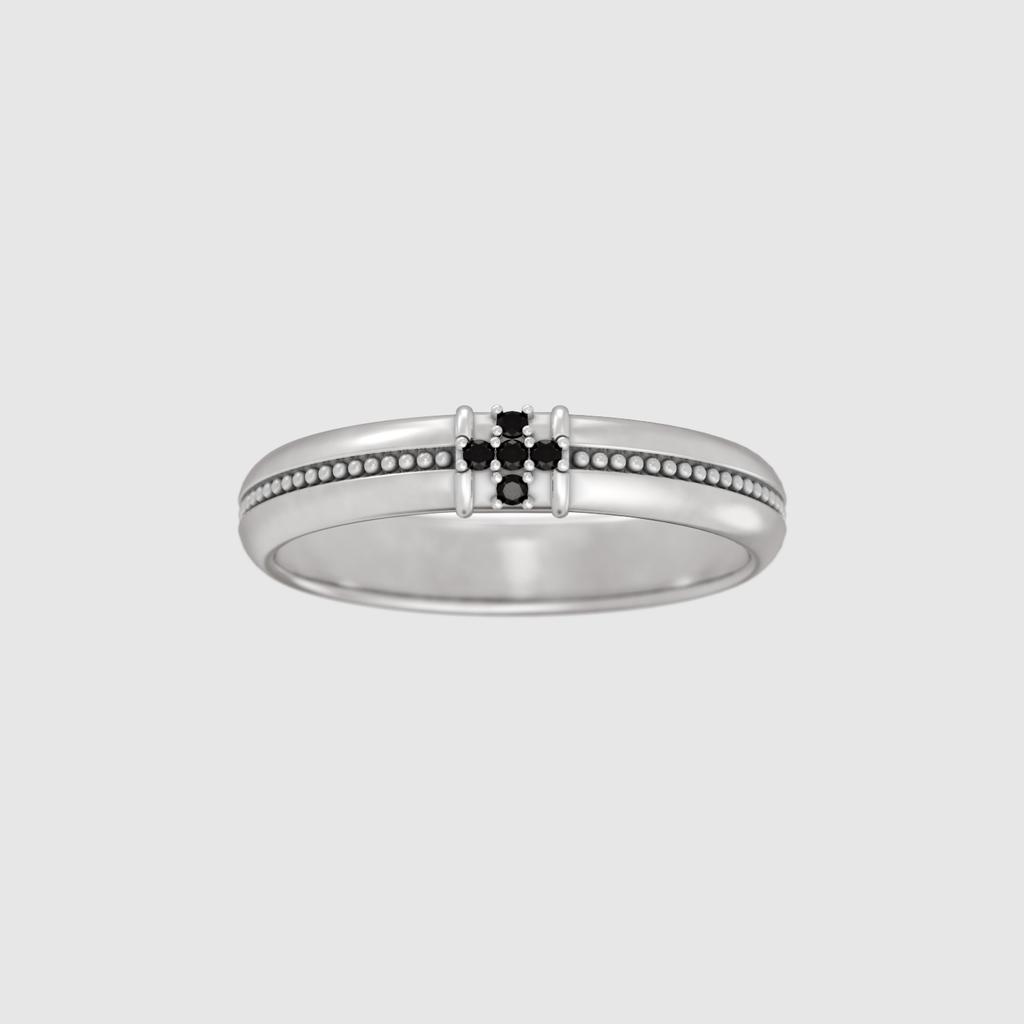 Musee.Art Saint Cubic Couple Rings (Men'S) (Type A)
