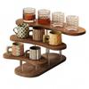 3-Tier Desk Shelf Organizer Compact Office Storage Rack Easy Access