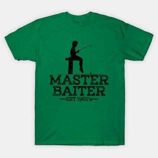 Funny Fishing Master Baiter Made in Australia T-Shirt 3XL