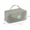Large Capacity Mesh Makeup Bag - Portable Transparent Toiletry Storage