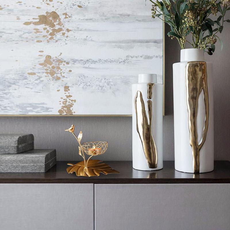 Nordic Style Creative Candle Holders Home Romantic Candles Home Living Room Bedroom Decorations Personalized Ornaments