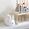 Large Capacity Paper Towel Dispenser Creamy Style Napkin Paper Case Rabbit Tissue Box  Bedroom