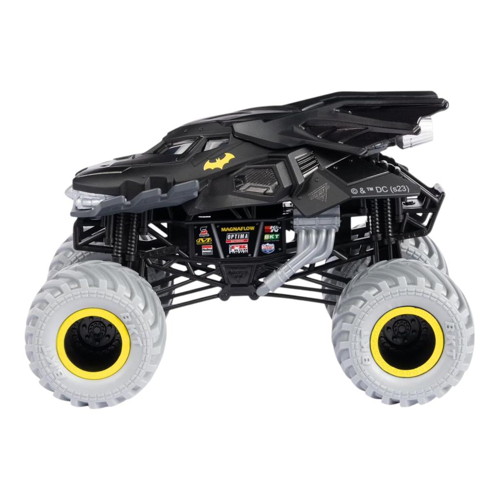 Oficiální Monster Jam 1:Die-cast monster truck v měřítku 24 (Série 19 Batman Stříbrné pneumatiky)