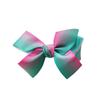 Rainbow Sequin Bow Hair Clip for Kids - Fabric Accessory