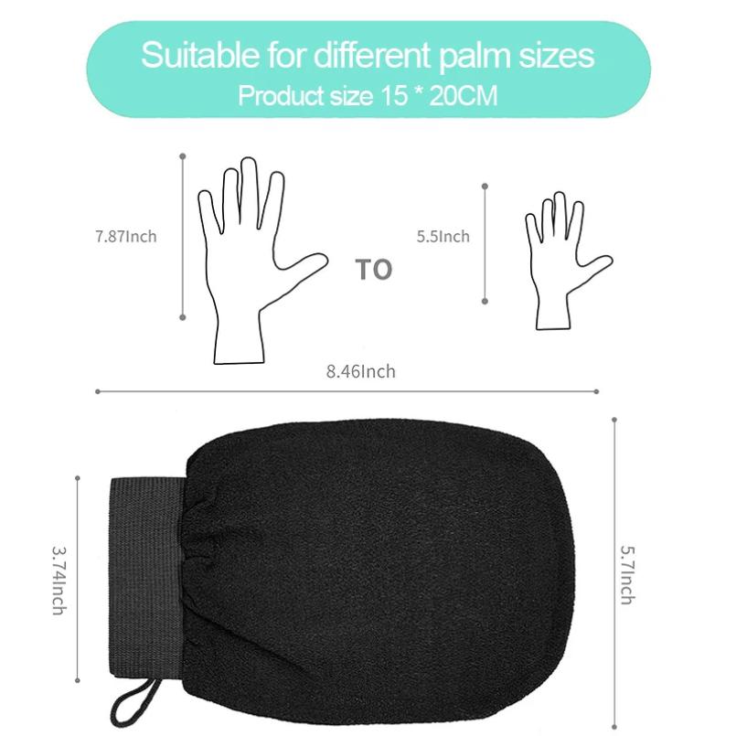 Shower Exfoliating Gloves Gant Exfoliating Glove Scrub Bath Towel Northeast Peeling Mitten Dead Skin Scrubber Shower Gloves