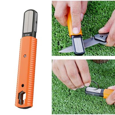 Affilatrice per lame di attrezzi da giardino per affilare lame di tosaerba, potatori da giardino, machete, cesoie per siepi, forbici e accette