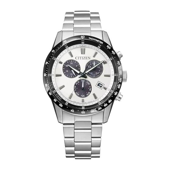 [CITIZEN] Часы CITIZEN COLLECTION BL5614-59A (Мужские/Хронограф/Металлический циферблат) Фотовольтаический Эко-Драйв Дата Секундная Стрелка Водонепроницаемый Белый Белый Солнечный