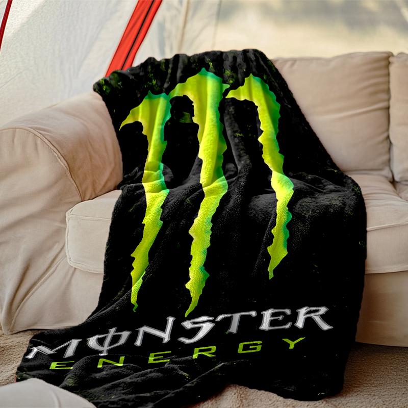 [Monster Blanket] Soft Throw Blanket for Bed Sofa, Holiday Gift Blanket for Women Men Family Friend
