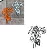  1Set Morning Glory Metal Cutting Dies Handmade Crafts DIY Scrapbooking Embossing