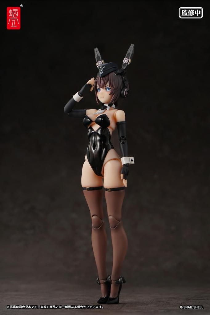 Snail Shell RA-03 Panzer Bunny Anneliese 112 Scale Approx. 160mm PVC & ABS & POM & Magnet Painted Action Figure