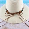 European and American Trendy Jazz Top Hat Women's Spring and Summer Versatile Sunshade Straw Hat New Bell-shaped Couple Sunscreen Beach Hat