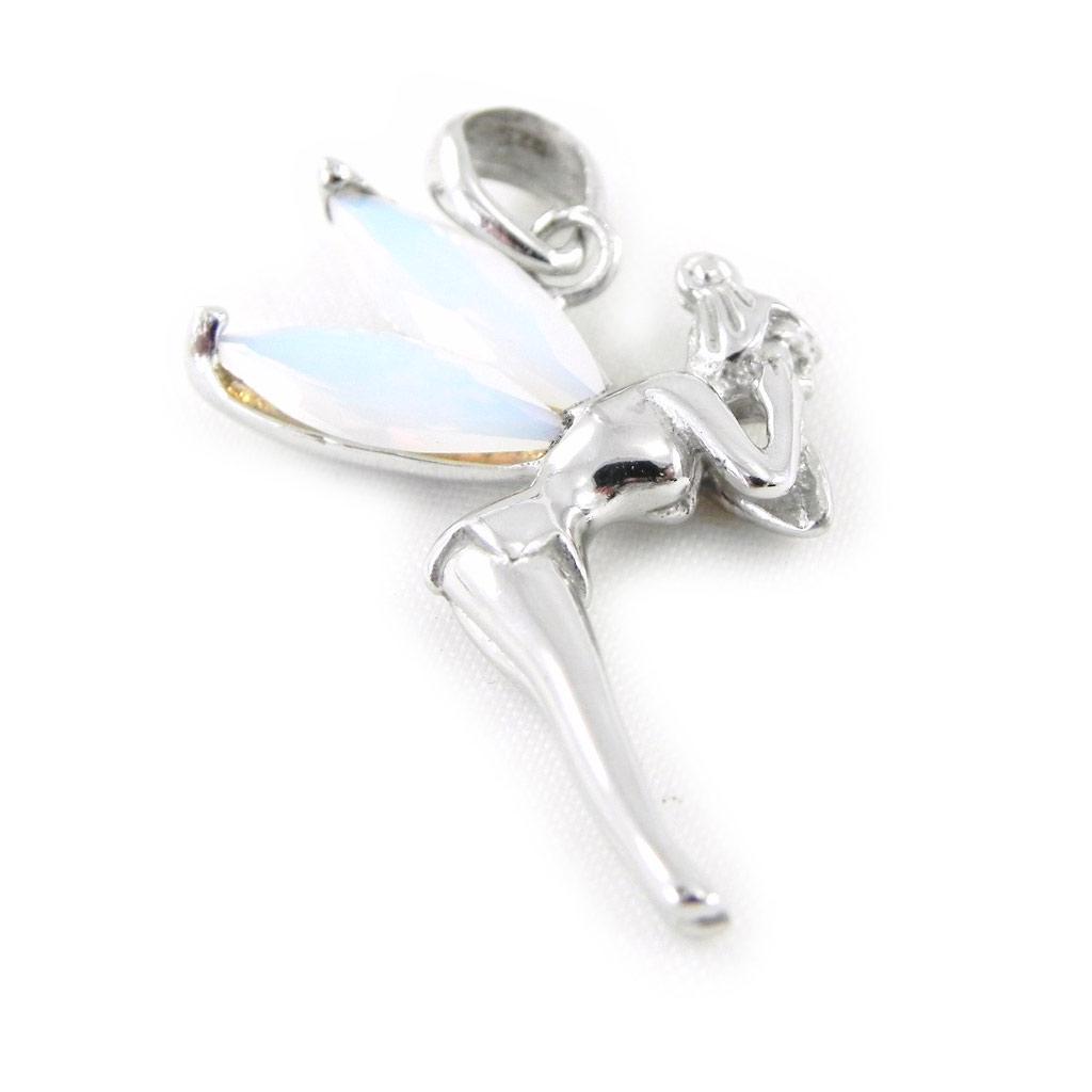 

Les Trésors De Lily [A9262] - Серебряный кулон Boreal White Tinkerbell