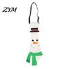 Quick Wear Holiday Necktie Adjustable Glitter Christmas Necktie, Non-woven Fabric Dress Up Costume Fun Party Favors Accessories, Sparkling Funny