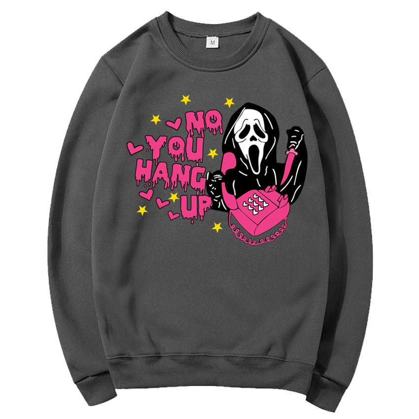 New Autumn and Winter Women's Clothing Crew Neck Fleece Sweater Crew Neck NOYOUHANGHP Letter Print