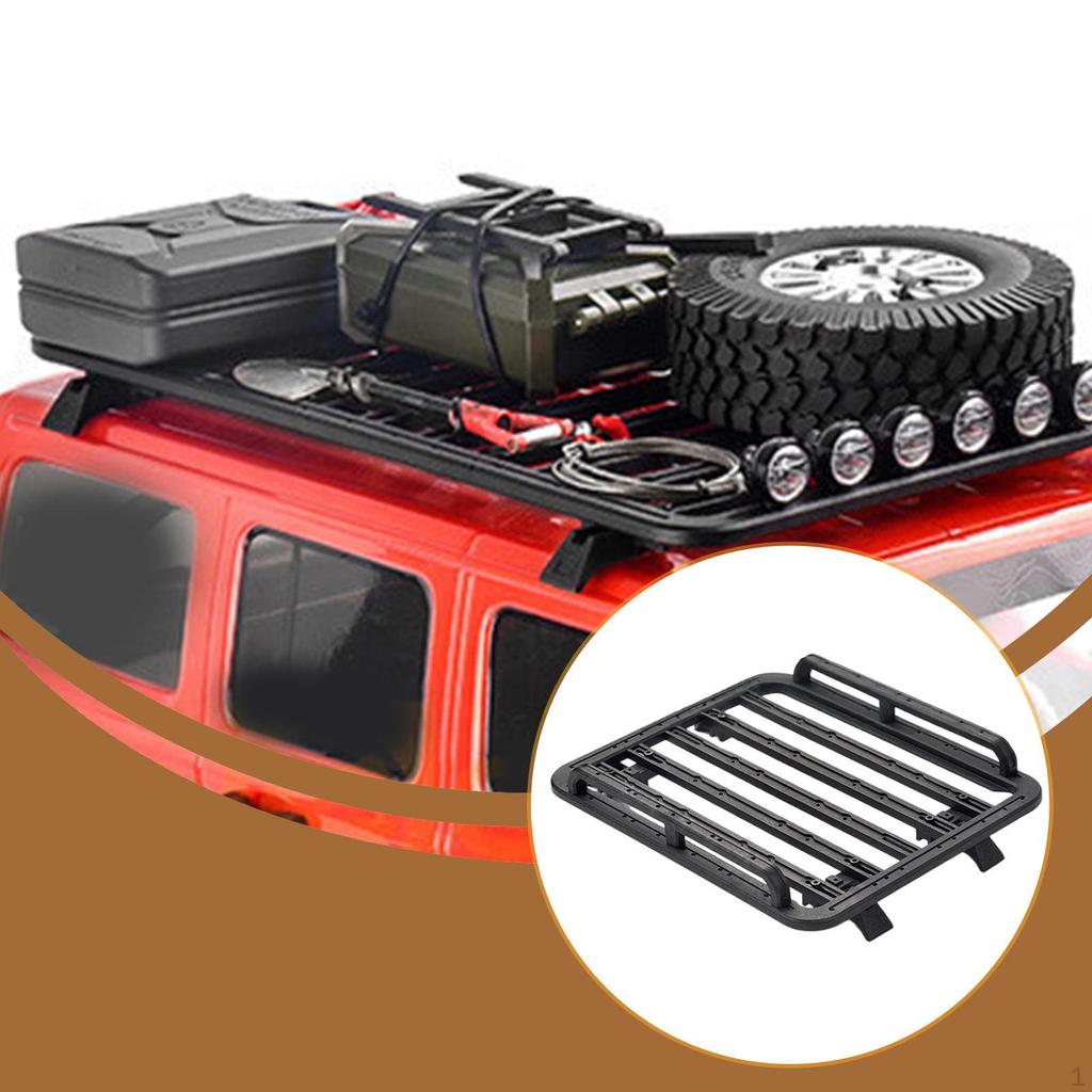 1/10 RC Car Roof Rack Luggage Modified Convenient Lightweight Practical Replacement