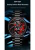 Sanda Meilleure Vente 1088 Montre pour Adolescent: Personnalisé, Cadran Rotatif 3D, Tendance, Quartz Étanche.