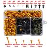195PCS Complete Fairing Bolts Screw For Kawasaki ZX6R ZX7R ZX9R ZX10R ZX12R ZX14R Versys 650 Ninja 650R 1000 Z750 Z1000 ZZR600
