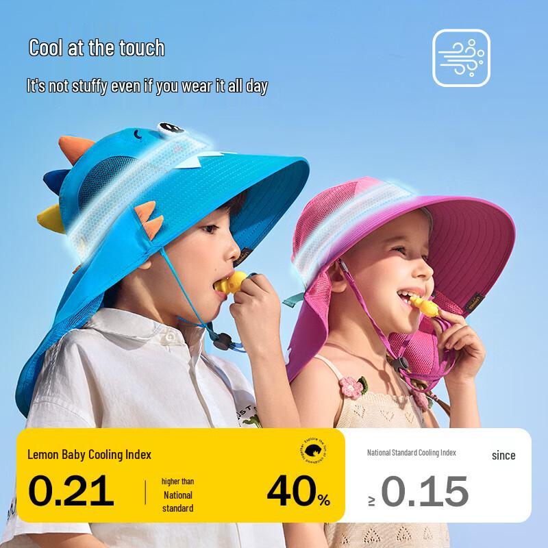 Cappello da sole a secchiello per bambini