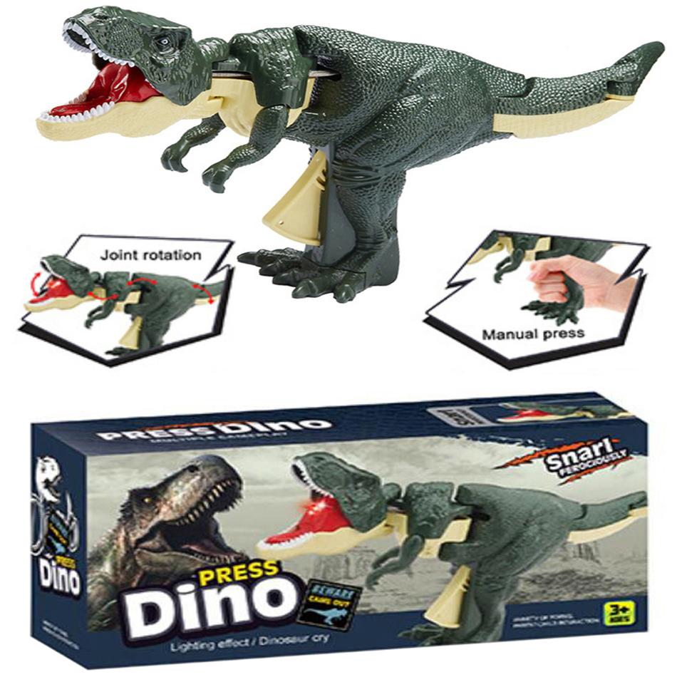 Zabawny Dźwięk Za Za Dinozaur Dzieci Dekompresja Zabawka na Baterie Ręcznie Obsługiwana Teleskopowa Huśtawka Dinozaur Zabawka Fidget dla Dzieci Prezent