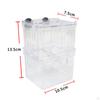 Breeding Box Fish Tank Reptile Hatchery Aquatic Pet Case for Small Animals Tortoises