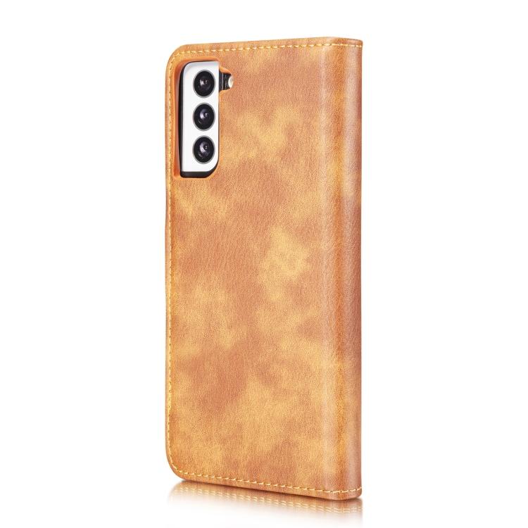 Per Samsung Galaxy S21 5G DG.MING Custodia in Pelle a Libro Staccabile Magnetica Texture Crazy Horse con Supporto & Slot per Schede & Portafoglio
