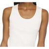 Maison Kitsune Logo Embroidered Sleeveless Round Neck Vest Women tops MW00121KA00330306