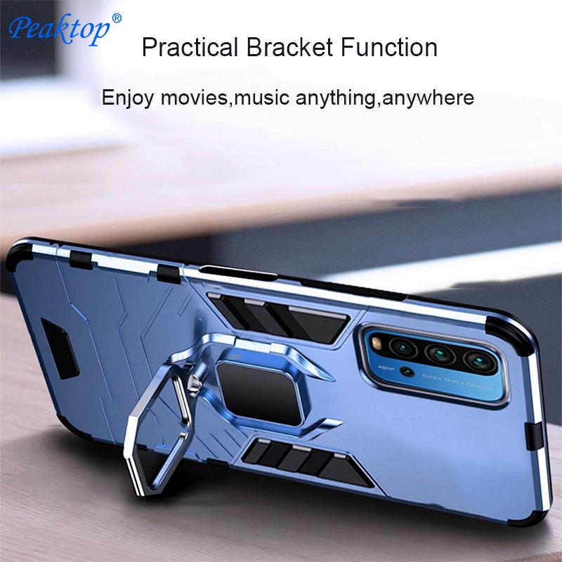 Armor Shockproof Coque for Xiaomi Redmi 9T Case for Redmy 9T 9 T T9 Redmi9T Funda Hard PC Car Magnetic Holder Protect Ring Cover