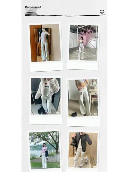 Original Popchee Super White Cow Low-Waist Wide-Leg Stretch Jeans - Comfort Fit, Slimming & Figure-Flattering