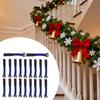 Garland Ties For Banister 20-Pieces Adjustable Decorative Wreath Straps Reusable Christmas Garland Hangers For Railings Fences
