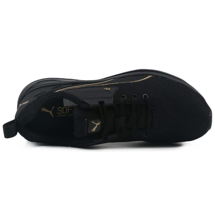 Puma Comet 2 FS Black Team Gold Unisex Sneakers 194273-05