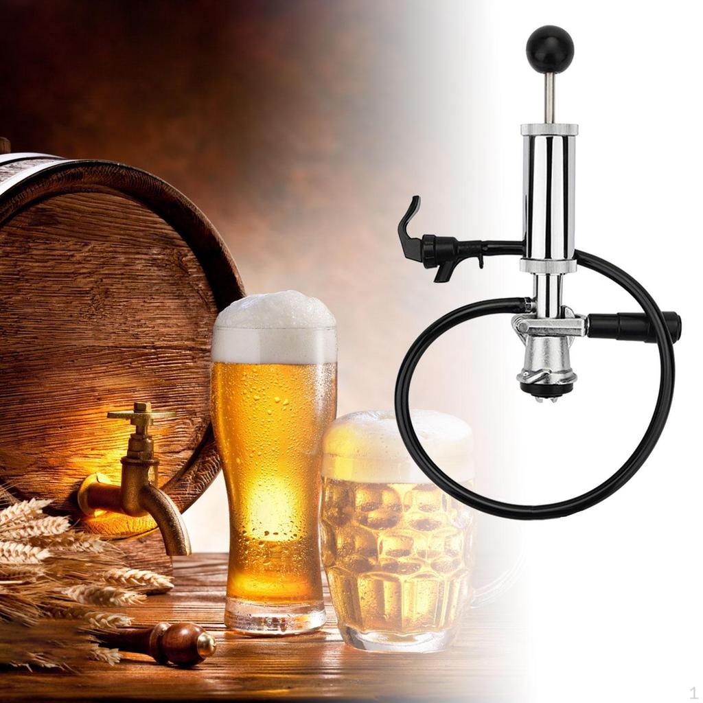 Rubinetti Set Pompa Tipo S Attrezzatura per Birrificazione Rubinetto Birra Multiuso Erogazione per Bancone