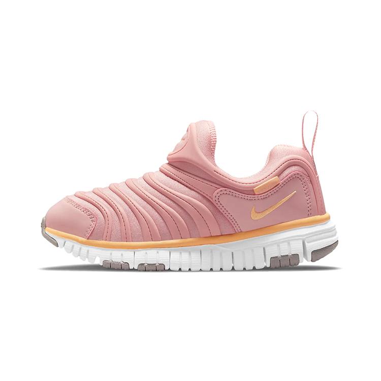 New Nike Dynamo Free Anti Slip And Wear Resistant Breathable Low Top Sports Casual Shoes Pink Children Aged 3 7 Years Old 343738-632