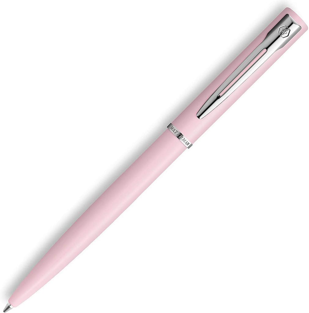 Official WATERMAN Allure Pastel Pink CT Ballpoint Pen Officially Imported Oil-Based (2122703) -