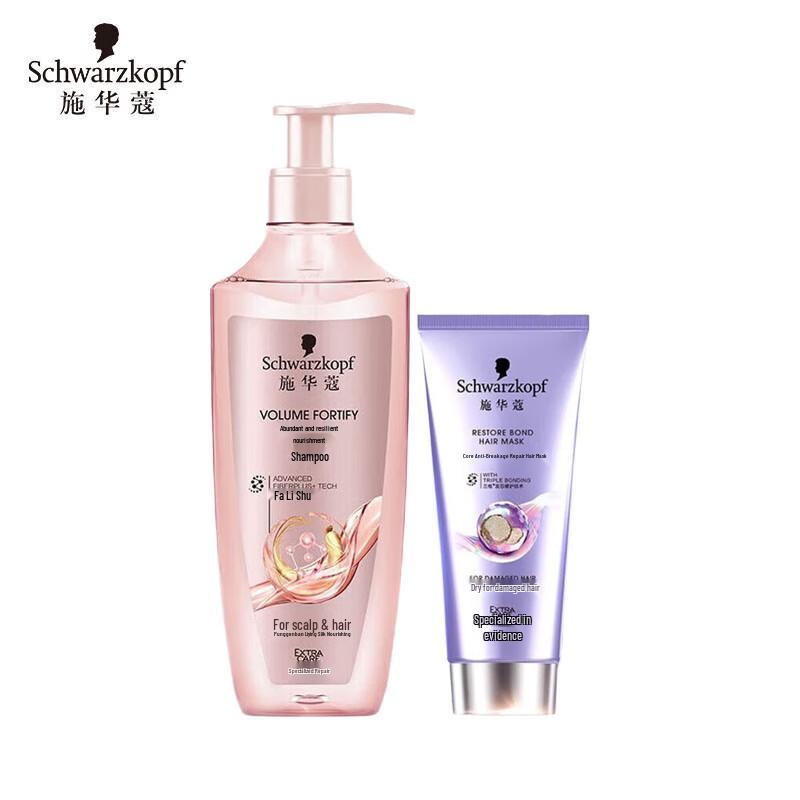 Schwarzkopf Volumizing Shampoo & Repair Hair Mask Set