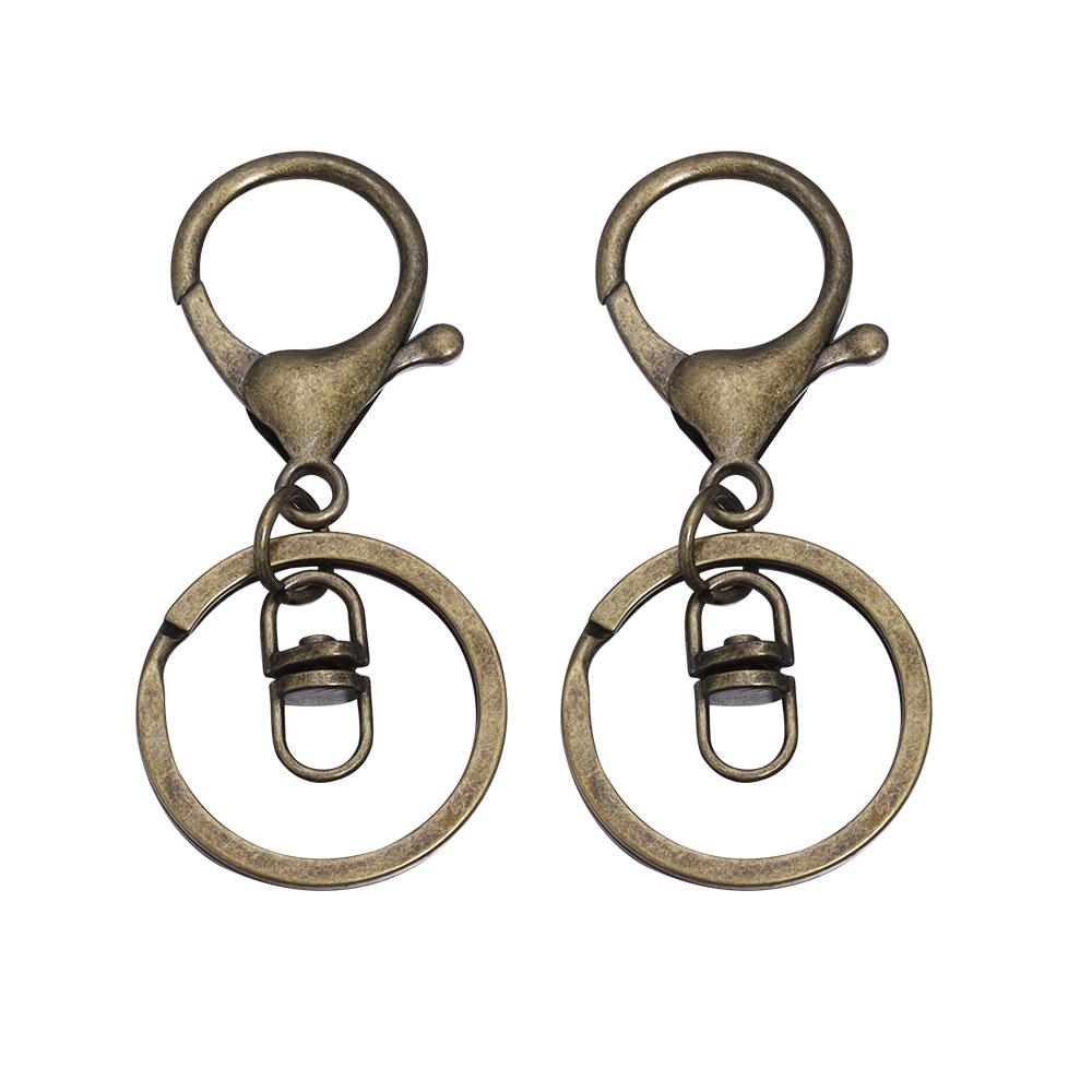 5pcs/bag Lobster Clasp Key Hook Keyrings Fashion Trend Key Chain For Bag Charm Keychains Accessories Gifts DIY Jewelry Making