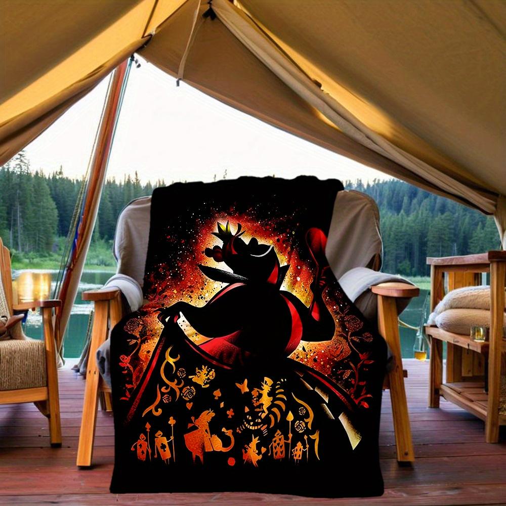 1pc, Disney Villains Blanket, Living Room, Travel, Camping, Car Blankets
