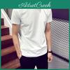 Comfortable High Elastic O Neck Short Sleeve T-shirt For Sports And Casual Wear
