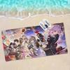 Honkai Star Rail Cartoon Anime Beach Swimming Towel Soft Absorbent Washcloth Children's Gifts for Kids Travel Camping Gym
